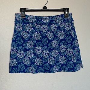 Floral Blue Women's Skirt